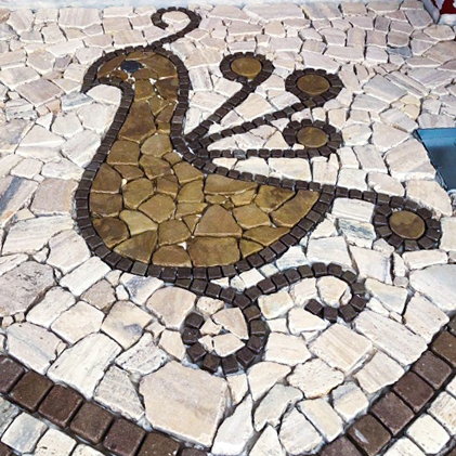 mosaico sardegna pietra